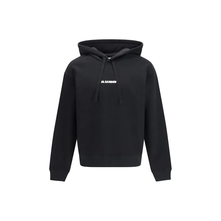 Jil Sander Cotton Logo-detail Hoodie