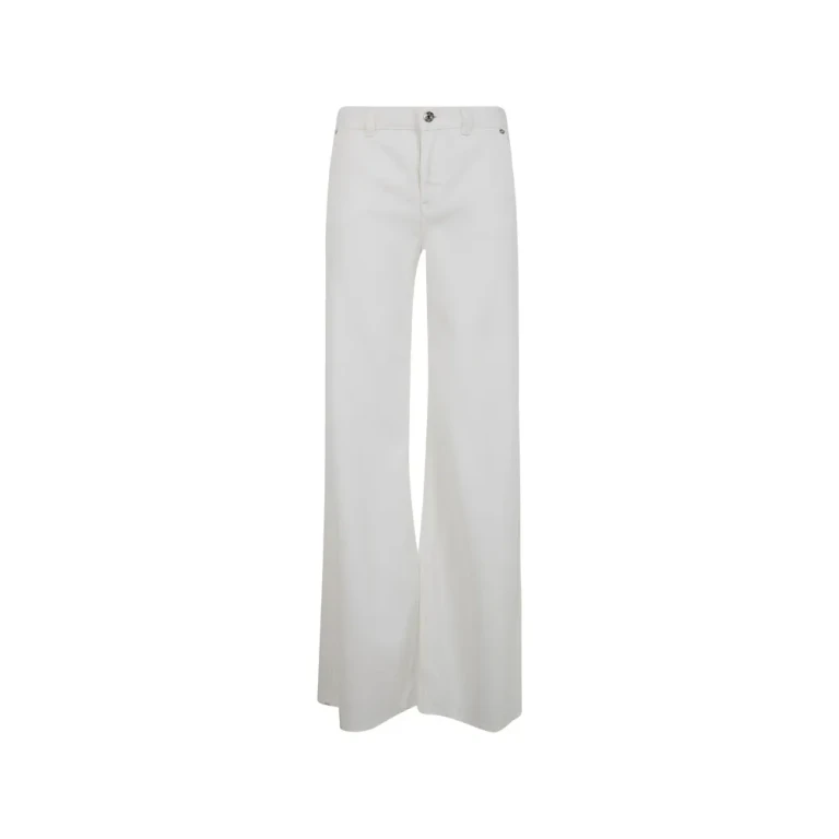 Blumarine Belt-loop Buttoned Jeans