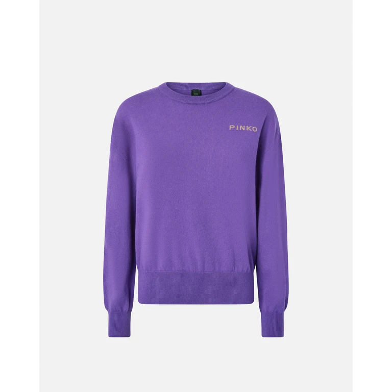 Pinko - Pull avec maxi logo Love Birds - XS