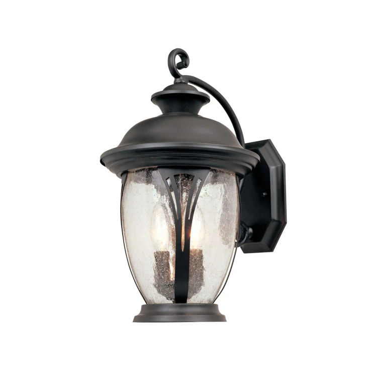 Bronze Three Light Wall Lantern from the Westchester Collection