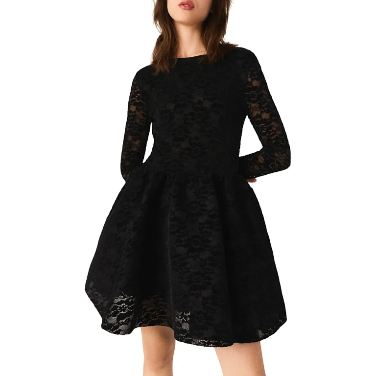Maje Velvet Dress