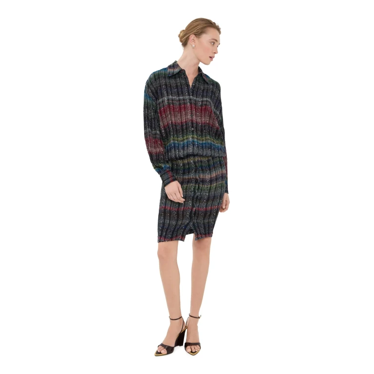 Vestido midi de punto Missoni tonos multicolor 36