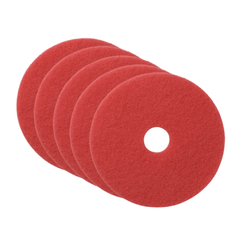 Bissell BigGreen Red Buff Pad (Pack of 5) - 15"