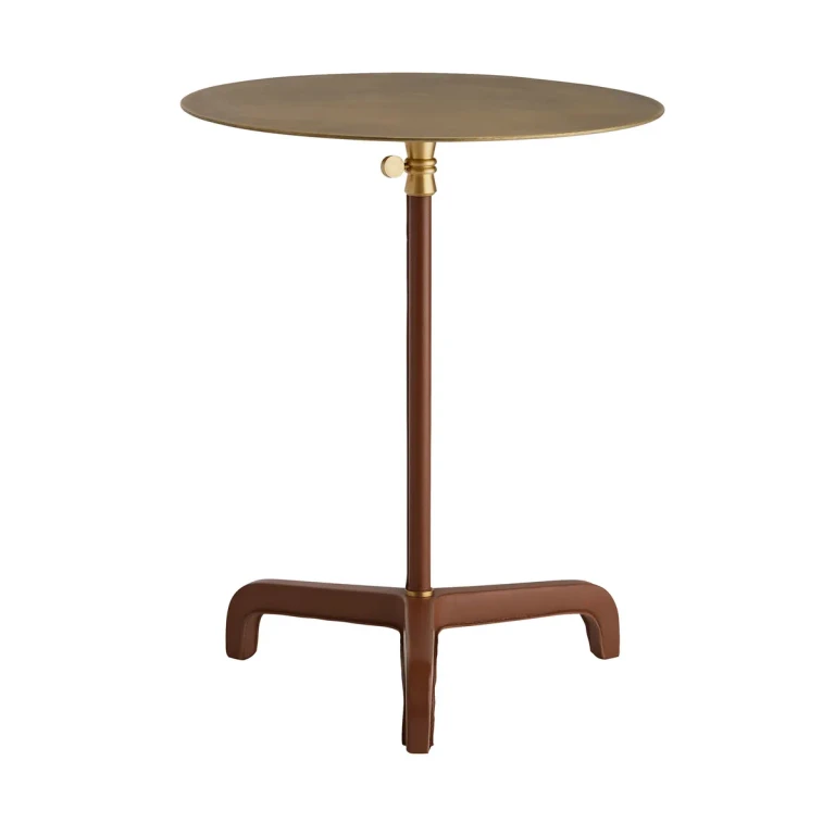Cognac Accent Table from the Addison Collection
