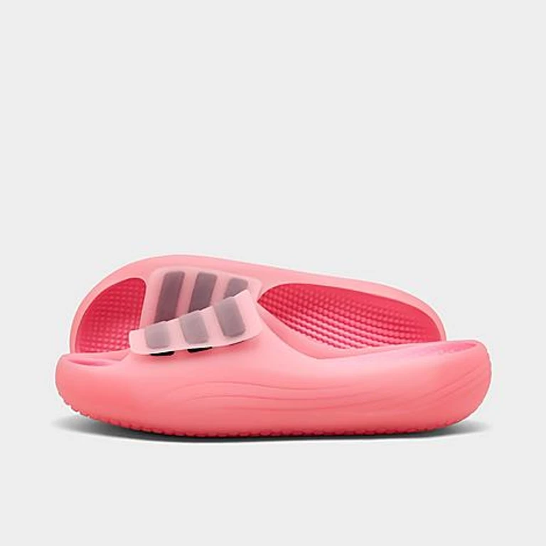 adidas Men's Originals adislide Slide Sandals in Light Pink/Core Black/Beam Pink Size: 8.0