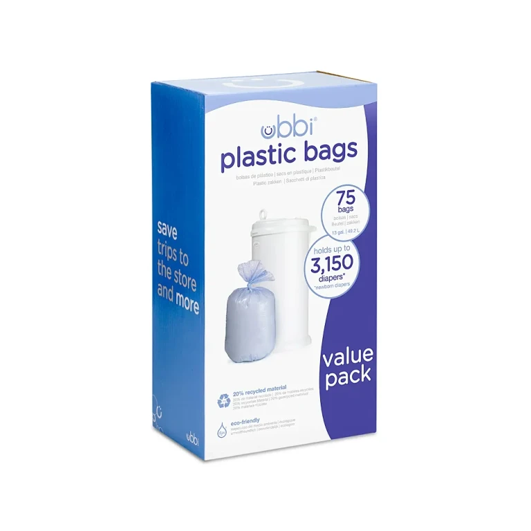 Ubbi 3 Pack Plastic Bags