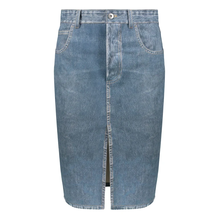 Jupe Midi Imprimée Burberry