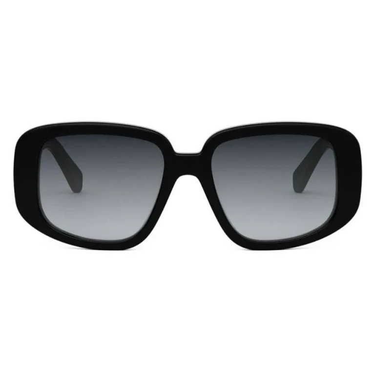 Celine Bold 3 Dots Smoke Gradient Butterfly Ladies Sunglasses CL40299U 01B 55