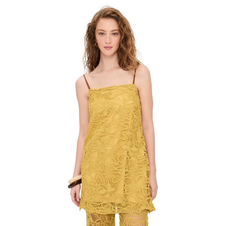 Line & Dot Tansy Tunic Dijon XS