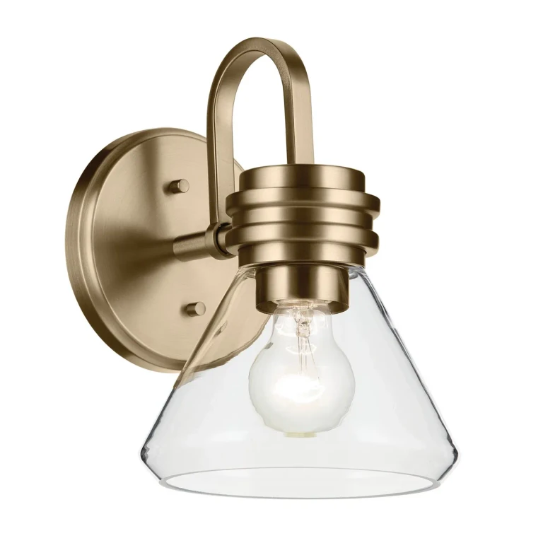 Champagne Bronze Wall Sconce from the Farum Collection
