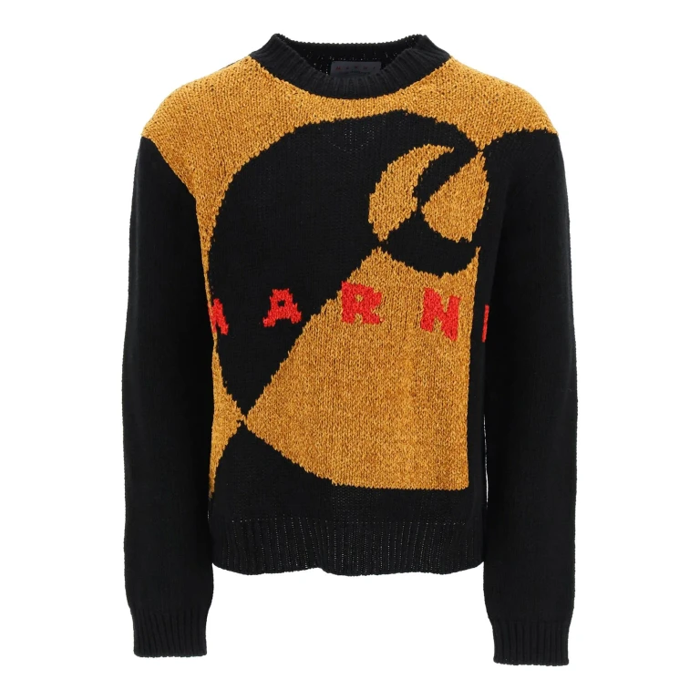 Camisola de gola redonda Marni - Multicolor