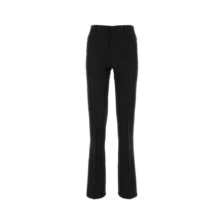 Philosophy Di Lorenzo Serafini Black Polyester Pant 0555 Exterior: Pantaloni - Women