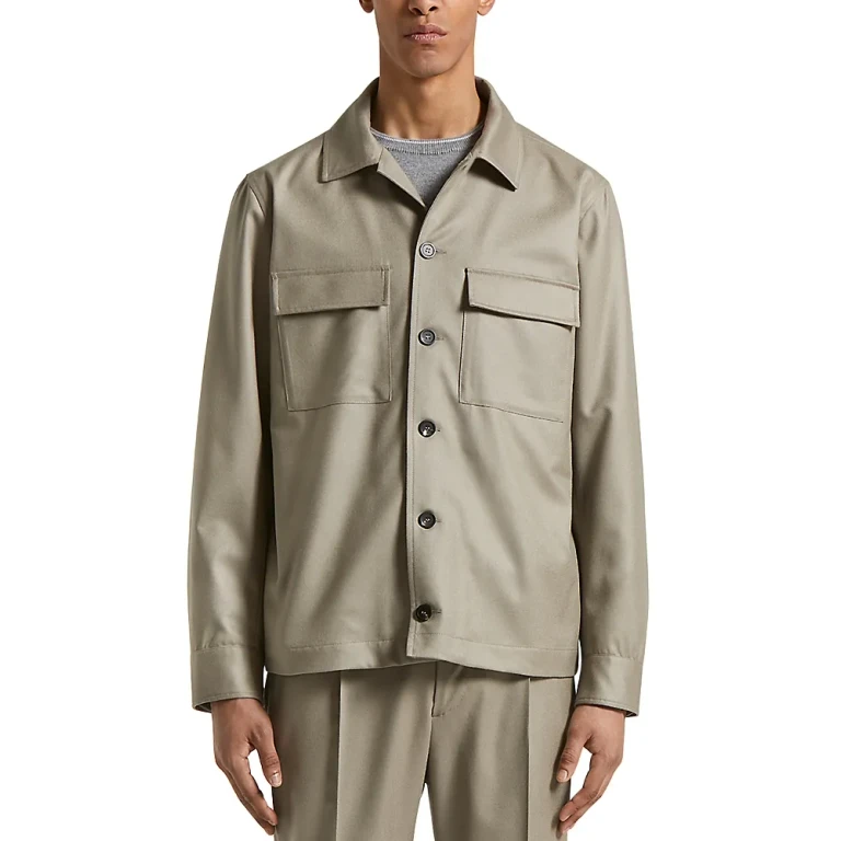 Peserico Wool Button Jacket