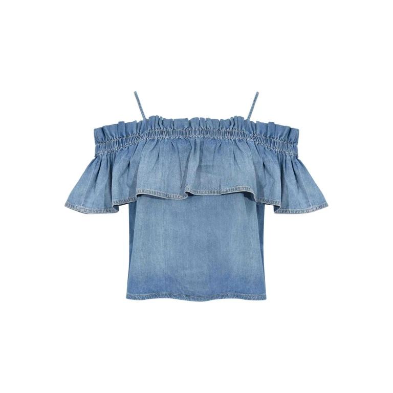 Top Woman color Denim (106568A37KPJO)