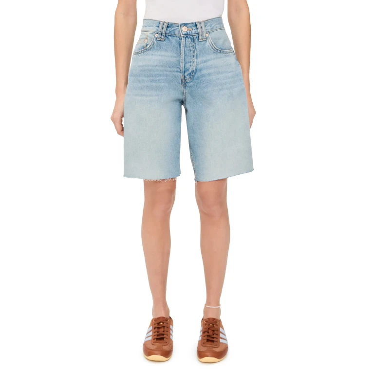 Free People Montana Shorts Cowgirl Blues 25