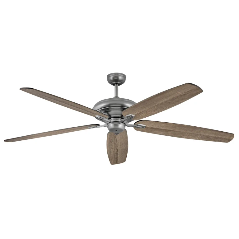 Hinkley Grander 72" Indoor Ceiling Fan in Pewter - 900672FPW-NID