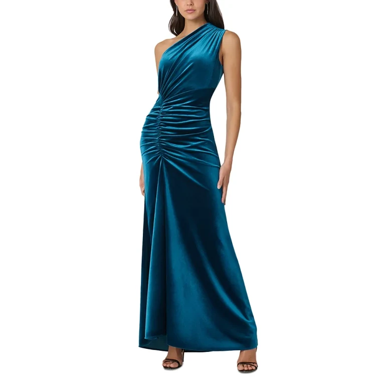 Shoshanna Velvet Amaryllis Dress