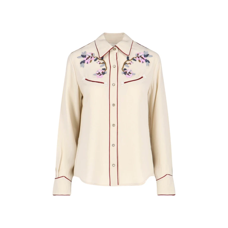 Isabel Marant Shirts White Main Material: Viscose - Women