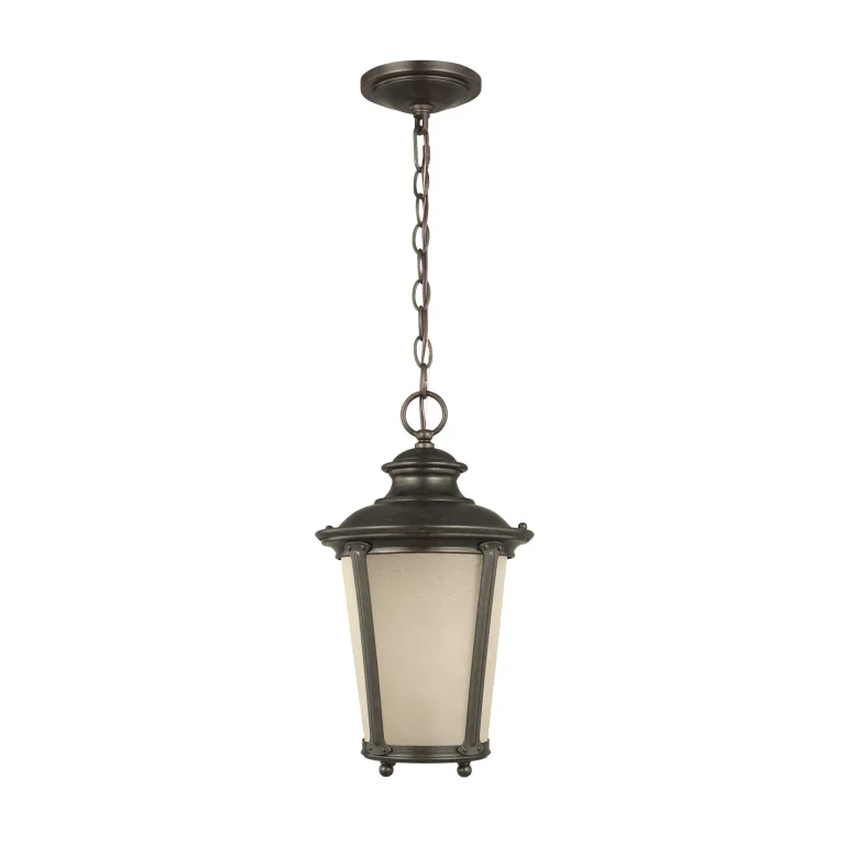 Sea Gull Cape May Outdoor Hanging Light in Burled Iron - 62240EN3-780
