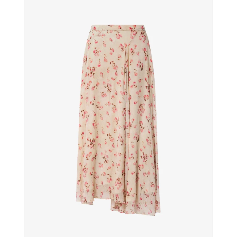Marant Étoile Beige Viscose Long Skirt