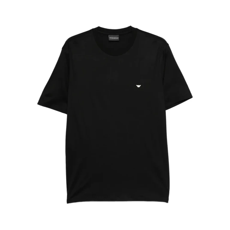 Emporio Armani Logo-embroidered T-shirt