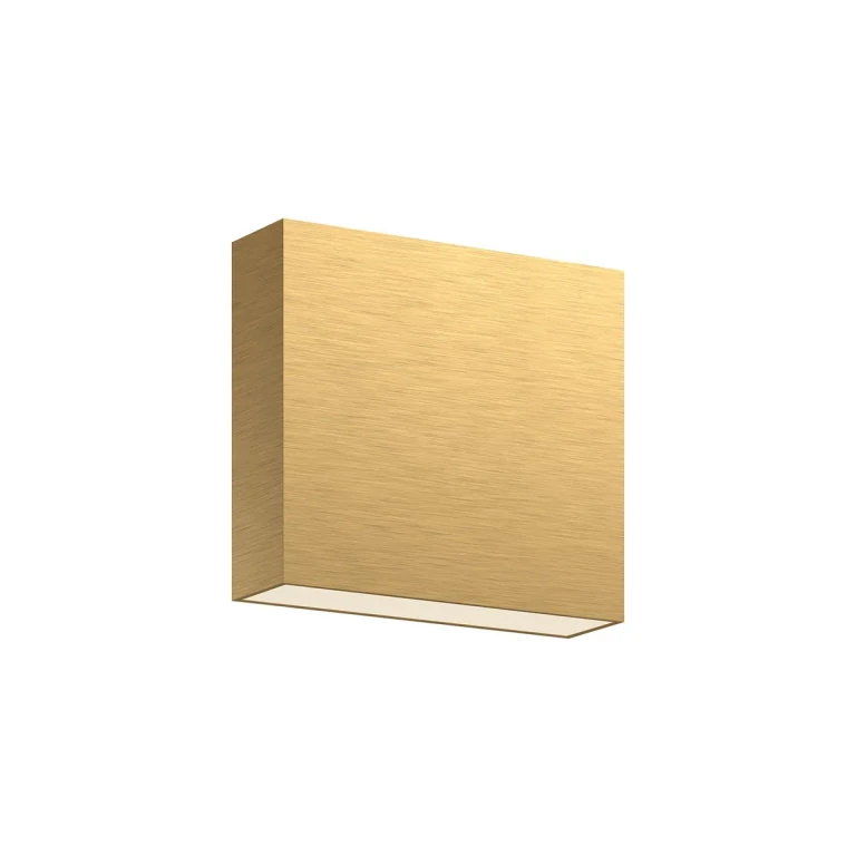Brushed Gold LED Wall Sconce from the Mica Collection