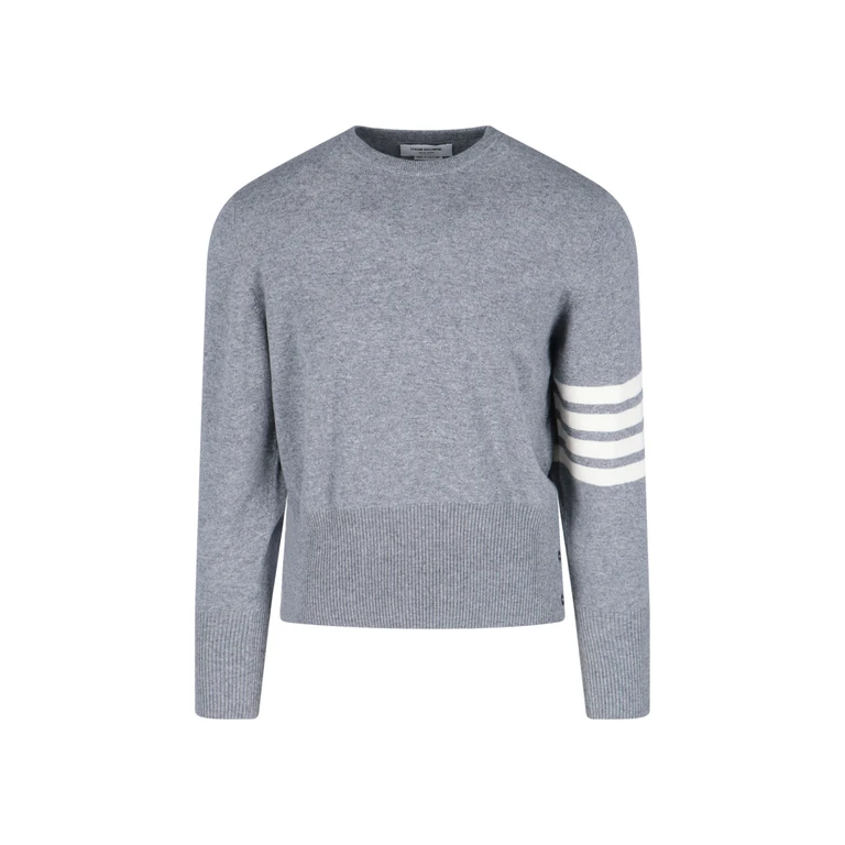 THOM BROWNE 4-Bar Sweater Male 1
