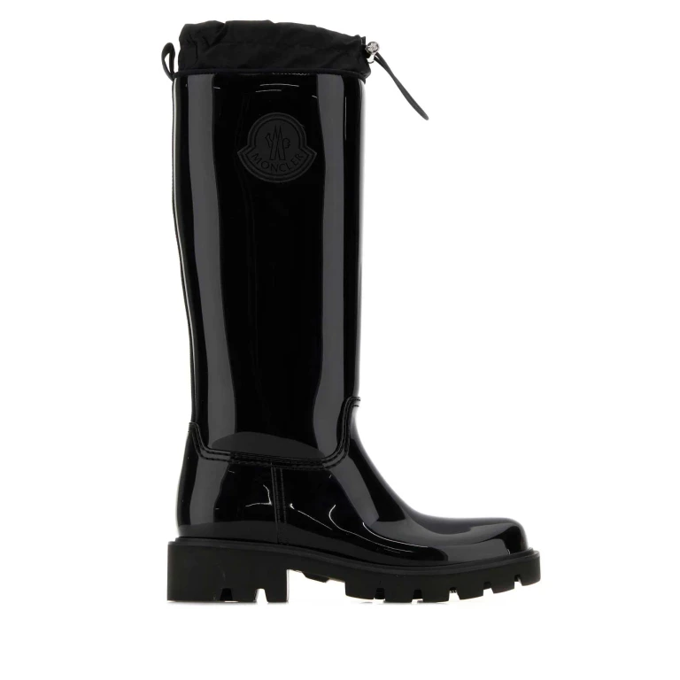 Moncler Black Rubber Kick Stream Boots