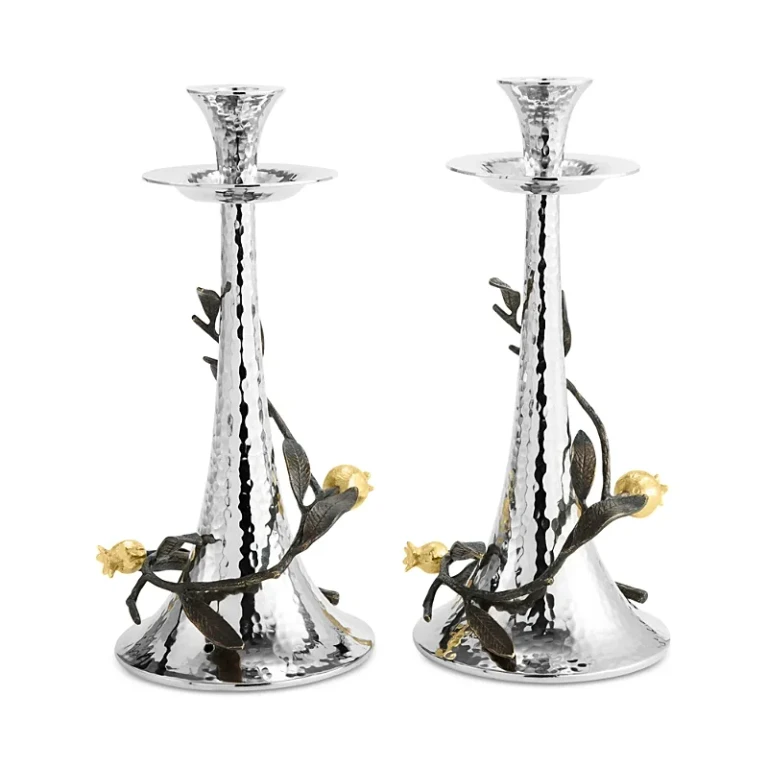Michael Aram Pomegranate Candleholders, Set of 2