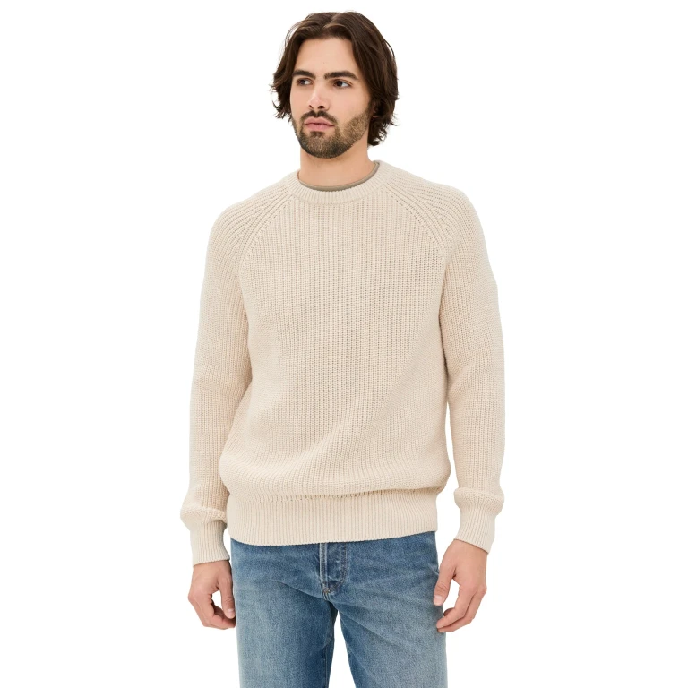 Fair Harbor The Neptune Sweater Sand M