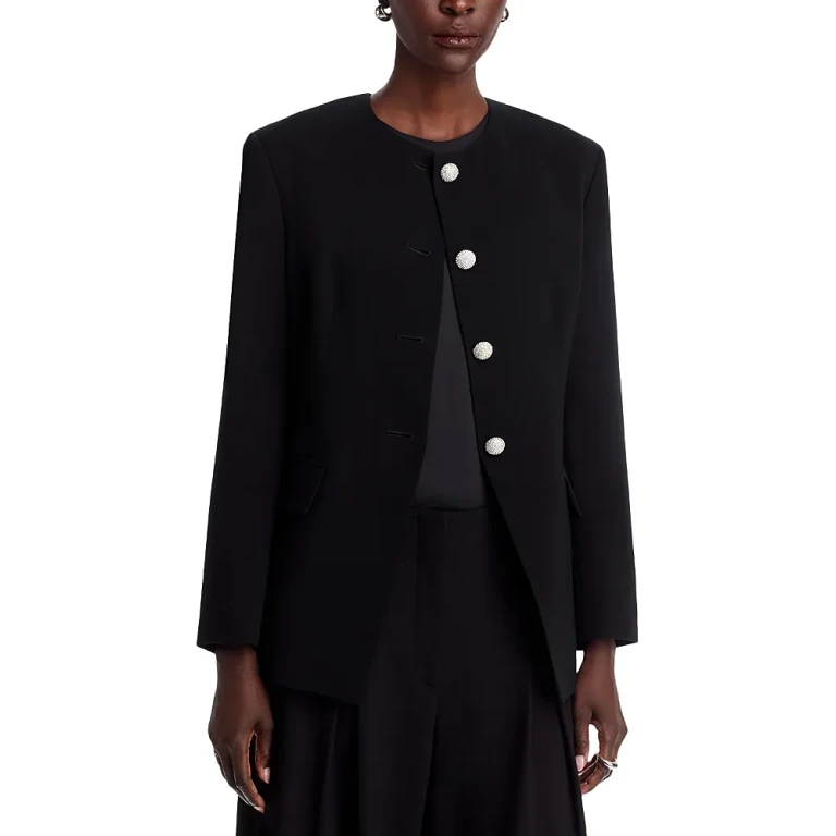 Lafayette 148 New York Fitted Cutaway Jacket