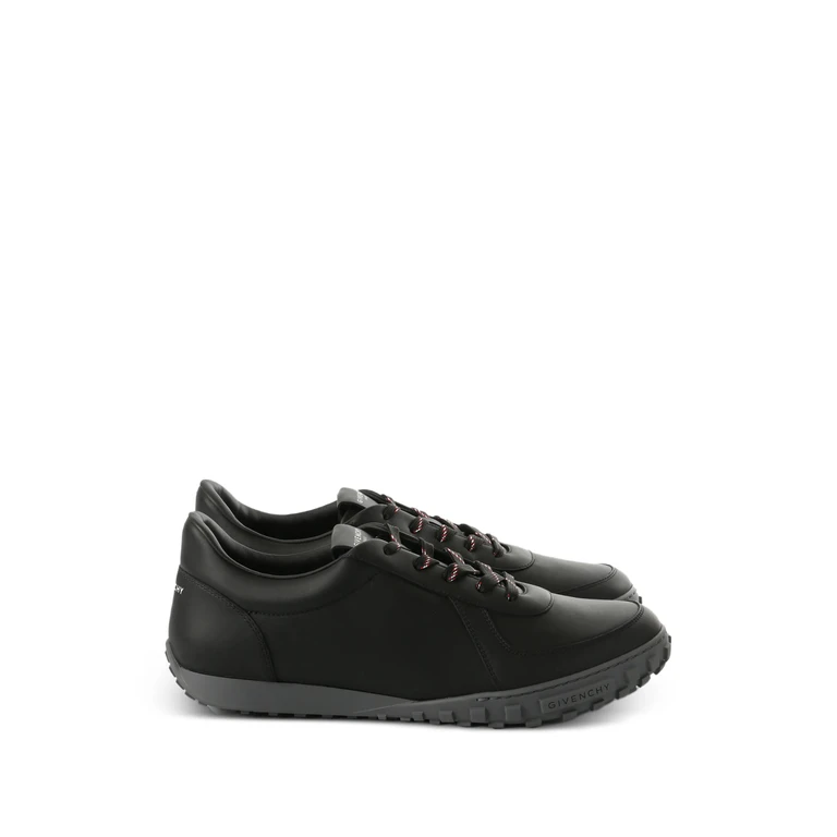 Givenchy Glide Runner Sneakers Black Calf Leather Calzature - Men