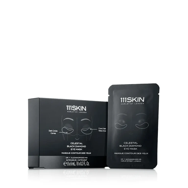 111SKIN Celestial Black Diamond Eye Mask Box, 8 Piece