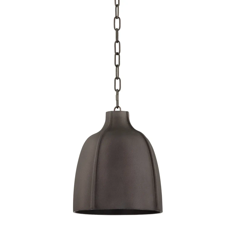 Blackened Graphite Pendant from the Flint Collection