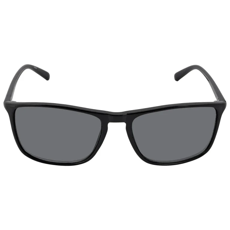 Calvin Klein Grey Rectangular Mens Sunglasses CK20524S 001 57