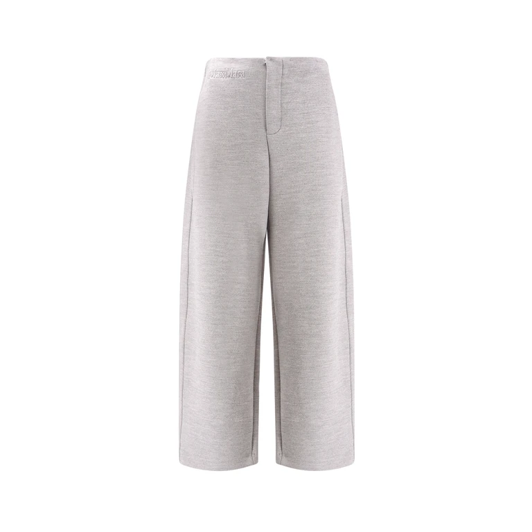 Max Mara RTW Light Grey Lana Cotone Poliestere - Women