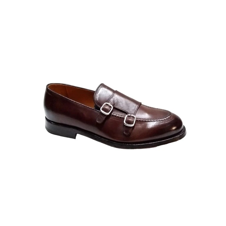 Greengeorge Rustic Brown Calf Leather Shoe - Men