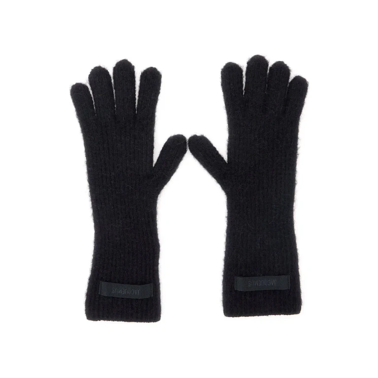 Guantes de punto acanalado Jacquemus