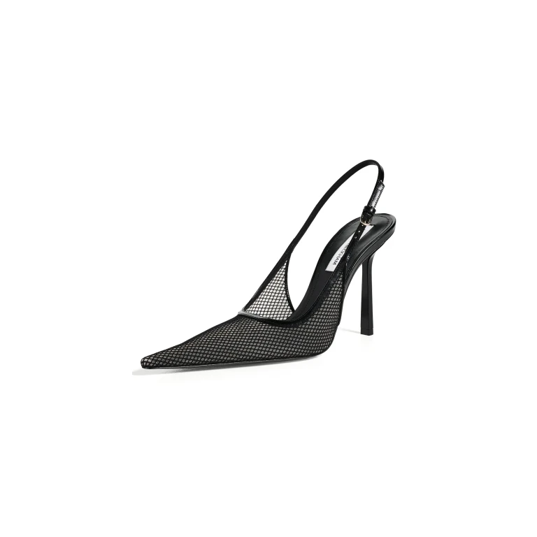 Victoria Beckham Victoria Stiletto Slingback Heels 100mm Black 40