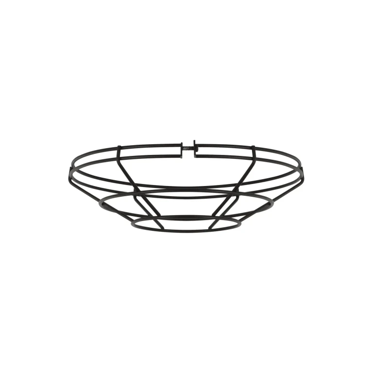 Visual Comfort Studio Barn Light Small Cage in Black