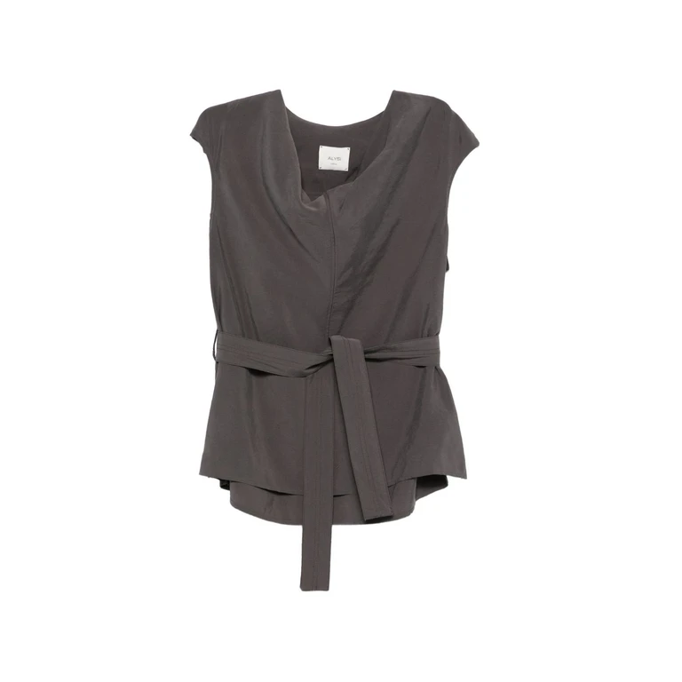 Alysi Top Green Modal Polyester - Women