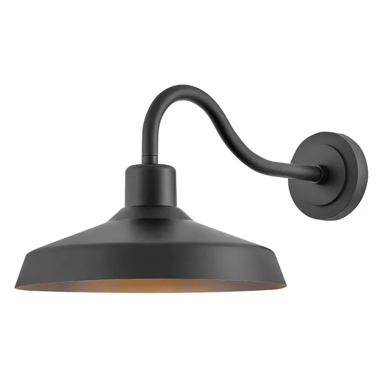 Black LED Wall Mount from the Forge Collection