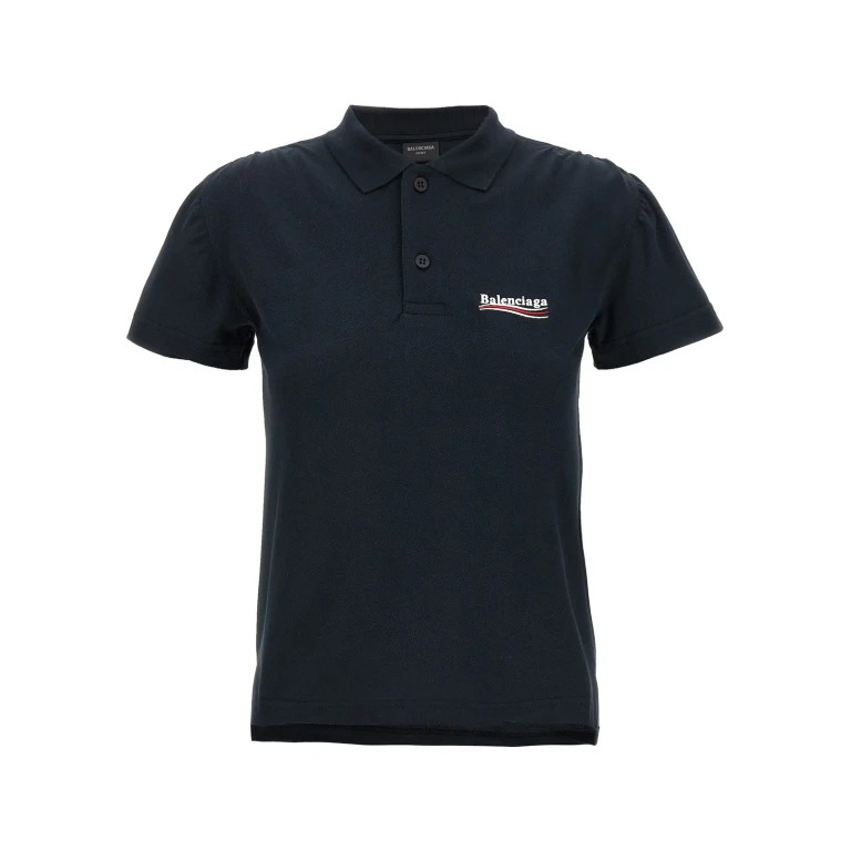 Balenciaga Polo à Broderie Logo