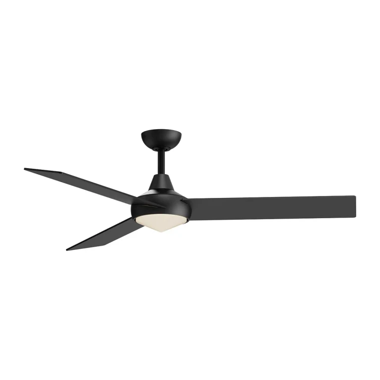 Matte Black 56" Ceiling Fan from the Owens Collection