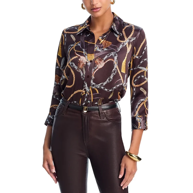 L'Agence Dani Silk Blouse