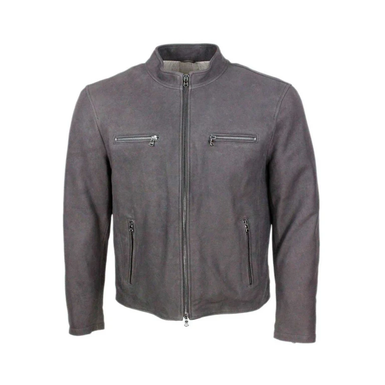 Barba Napoli Veste Casual - Marron Foncé