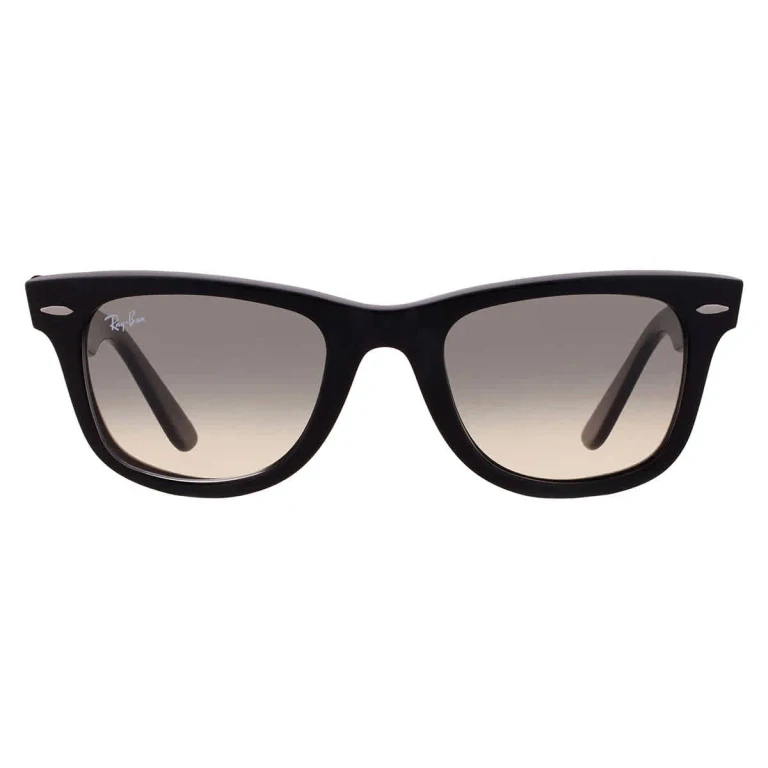 Ray Ban Original Wayfarer Crystal Grey Gradient Square Unisex Sunglasses RB2140 901/32 50