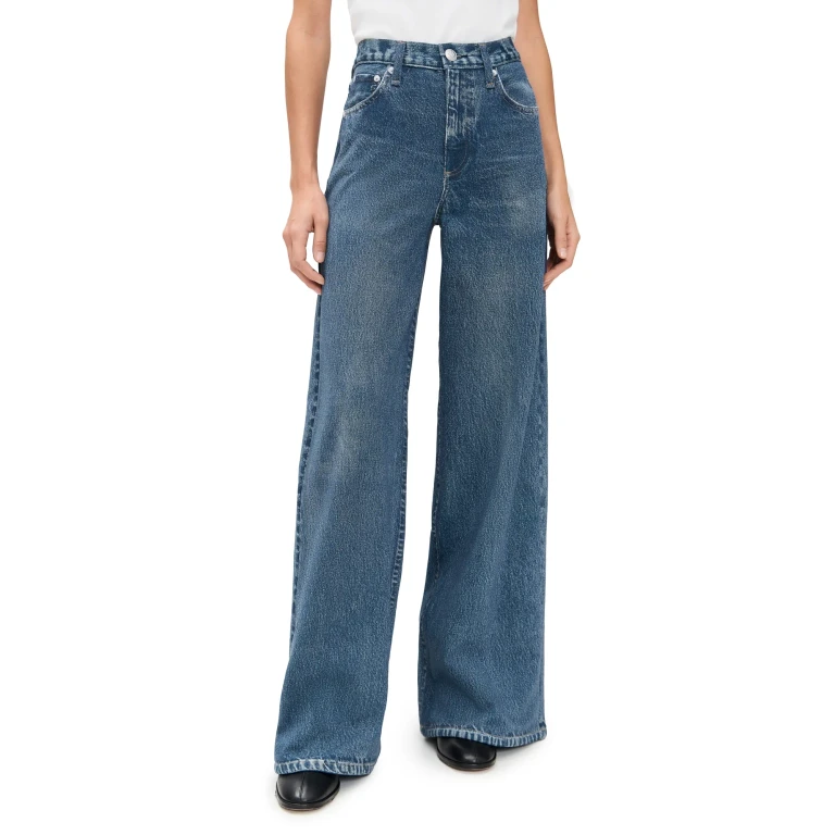 rag & bone Rb Miramar Terry Sofie Full Length Jeans Almda 27
