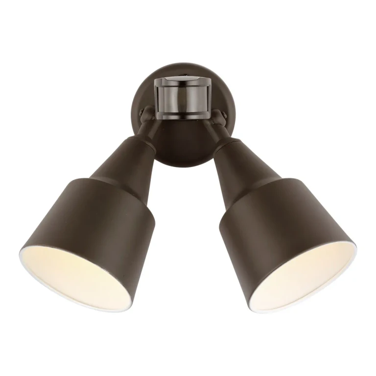Antique Bronze Flood with Photo and Motion Sensor from the Flood Light Collection