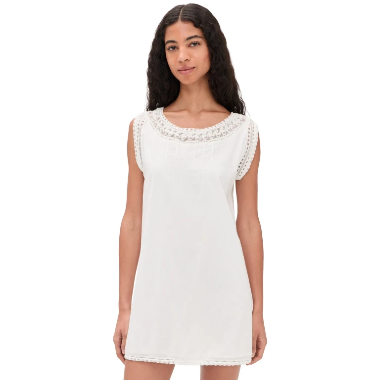 POSSE Danielle Mini Dress Vintage White XL